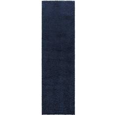 Nourison Malibu Shag Blue 26x90"