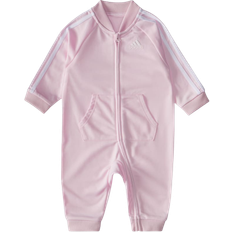 Adidas Infant 3-Stripes Tricot Coveralls - Clear Pink (GA4810)