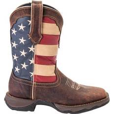 Cowboy boot men Durango Boot Lady Rebel - Brown/Union Flag
