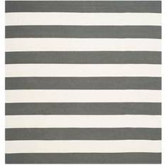 Safavieh Montauk Gray, White 72x72"