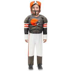 Cleveland Browns Infant Tailgate Tutu Game Day Costume Set - Brown/White