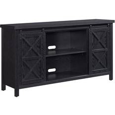 Black TV Benches Meyer & Cross Elmwood TV Bench 58x32"