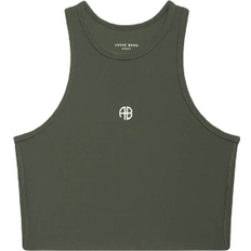 Anine Bing Brett Tank Top - Dark Olive