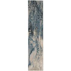 Nourison Maxell Blue, Beige 26x90"