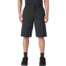 Dickies Cooling Active Waist Flat Front Shorts, 13 - Black