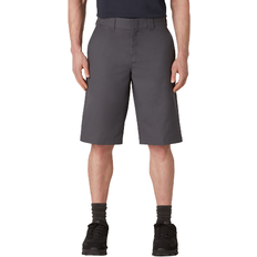 Dickies Cooling Active Waist Flat Front Shorts, 13 - Charcoal Gray