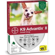 K9 Advantix II Small Dog Flea & Tick Treatment 4pcs