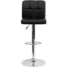 Adjustable Seat Furniture Flash Furniture Contemporary Bar Stool 45.5"