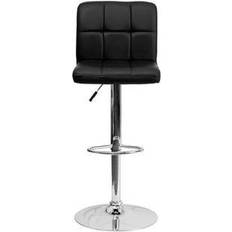 Adjustable Seat Furniture Flash Furniture Contemporary Bar Stool 45.5"