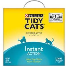 Cat Litter Boxes Pets Tidy Cats Scoop Instant Action Litter for Multiple Cats 40-lb Box