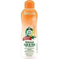 Tropiclean Natural Flea & Tick Maximum Strength Shampoo
