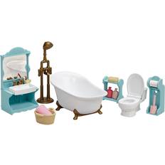Role Playing Toys Calico Critters Bubbly Bathroom Set, 14 Piece