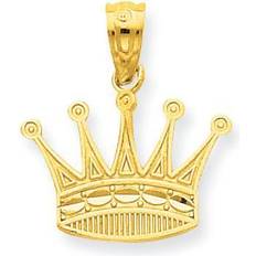 Macy's Gold Charms & Pendants Macy's Royal Crown Charm Pendant - Gold