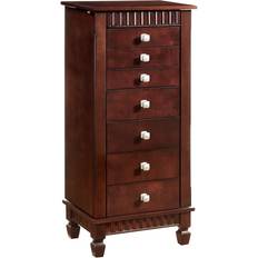 Powell Joslyn Jewellery Armoire - Merlot