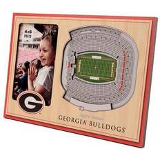 Framed Art YouTheFan College Stadium-View Picture Frame Georgia Bulldogs