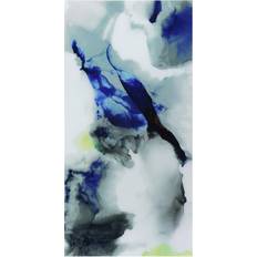 Empire Art Direct Blue Splash Wall Decor 36x72"