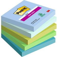 3M Post-it Super Sticky Notes Oasis 76mm x 76mm Pk5