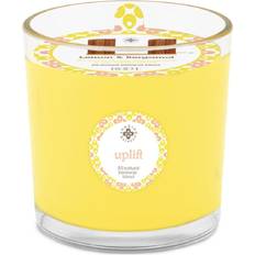 Glass Candles & Accessories Seeking Balance 2 Wick Uplift Lemon Bergamot Spa Jar Candle, 12 oz Unisex Candle