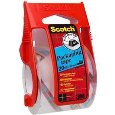 Scotch® Reinforced Strength Strapping Packaging Tape, 1-15/16 x 30 Yd,  Clear