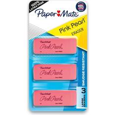 PAP70502 Pearl Eraser, Medium, 3-PK, Pink