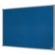 Blå Oppslagstavler Nobo Essence Blue Felt Notice Board 900x600mm