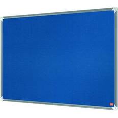 Pinnwände reduziert Nobo Premium Plus Blue Felt Notice Board 1200x900mm