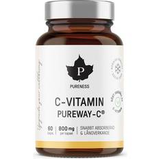 C-vitaminer Vitaminer & Mineraler Pureness C-vitamin Pureway-C 60 kapslar 60 st