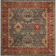 Safavieh Mahal Collection Red, Blue 79x79"