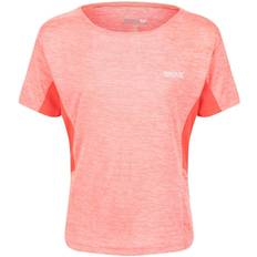 Regatta Childrens/kids Takson Iii Marl Tshirt (fusion Coral/neon Peach Marl)