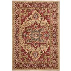 Safavieh Mahal Beige, Rot 91.44x152.4cm