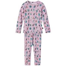 Reima Toddler's Moomin Trivsam Thermal Set - Pink Blossom (5200021A-4051)