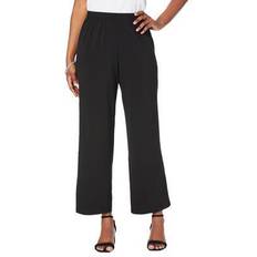 Roaman's Women's Plus Size Wide-leg Ultimate Ponte Pant, 20 W