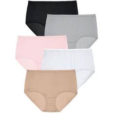 Comfort Choice Plus Women's 10-Pack Cotton Boxer in Basic Pack