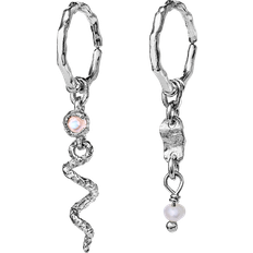 Maanesten Evelyn Earrings - Silver/Pearls