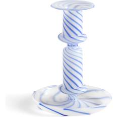 Hay Flare Stripe Candlestick 5.5"