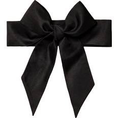 Herre - Svarte Slips Etón Men's Pre-Tied Floral Bow Tie Black-Silver