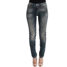 Roberto Cavalli Wash Cotton Blend Slim Fit Women's Jeans