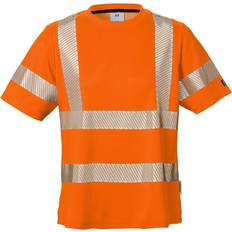 Dame - Gule T-skjorter & Singleter Fristads High Vis T-Shirt Woman Class 7458 THV (High Vis Yellow)