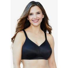Catherines Plus Women's Wireless Back Smoothing Bra in Evening (Size DDD)