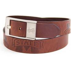 Women Belts Eagles Wings Mississippi State Bulldogs Brandish Leather Belt