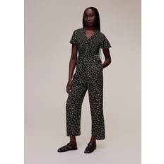 Whistles Women's Abstract Gem Jumpsuit Black/Multi