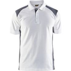 Blåkläder Pike Polo Shirt - White/Grey