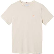 Les Deux Nørregaard T-shirt - Ivory Melange/Orange