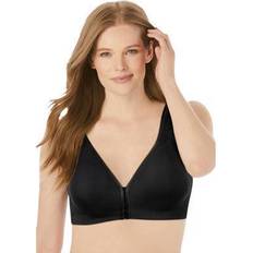 Catherines Plus Women's Cotton Comfort Front-Close No-Wire Bra in