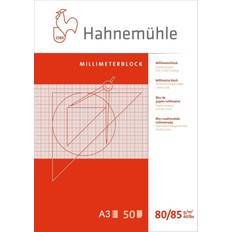 Røde Fotopapir Hahnemuhle Millimeterblock 80/85g