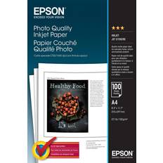 A4 Büropapier Epson Photo Quality Inkjet Paper A4 100-pack 102g/m² 100Stk.