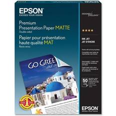 Epson Matte Premium Photo Paper (8.5x11" 50 Sheets Double-Sided