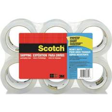 3M Packaging Tapes & Box Strapping 3M Scotch Heavy-Duty Shipping Packing Tape 1.88"x54.6 yds 6-pack