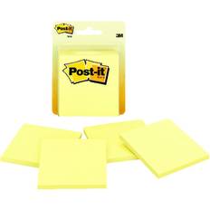 Office Supplies 3M Canary Yellow Post-It Notes 3 inches X3 inches 4/Pkg