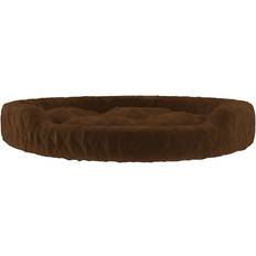 Hundesenger, hundepledd og kjølematter Husdyr vidaXL Dog Bed Brown 110x90x23 Plush